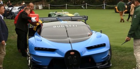 Sieu trieu do Bugatti gay that vong tai Pebble Beach Concours